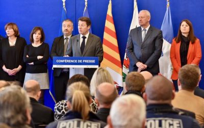 Lancement de l’expérimentation de la présence de policiers dans trois écoles niçoises