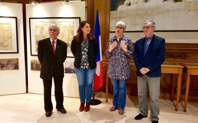 Vernissage de l’exposition « Pierres du souvenir »