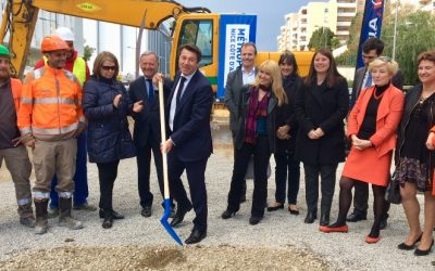Lancement des travaux de la ligne 3 du Tramway de la Ville de Nice