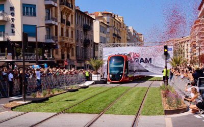 Inauguration de la ligne Ouest-Est du tramway