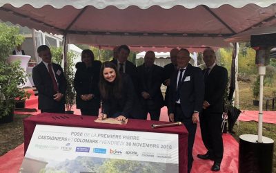 Lancement des travaux du parc d’activités de la Roguez Village.