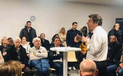 Ce soir à Saint-Roman-de-Bellet pour élaborer le projet de Christian Estrosi sur les quartiers de Saint-Roman, Crémat et Ventabrun.