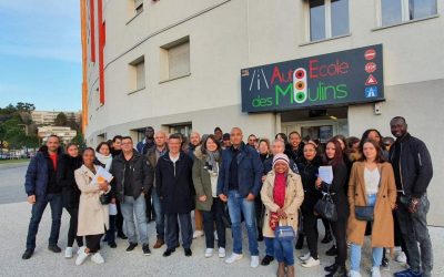 Encore une semaine de mobilisation dans les quartiers ouest de Nice pour Christian Estrosi