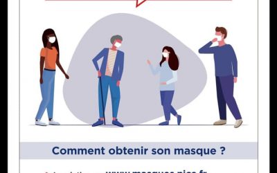 Les masques sont arrivés !